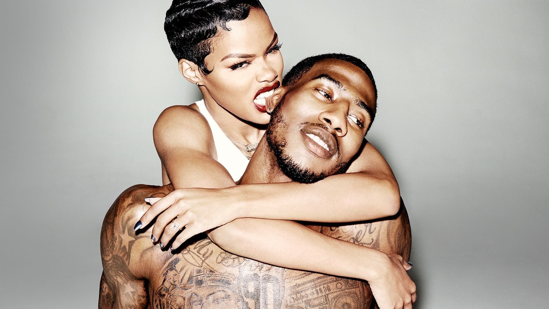Teyana and Iman background