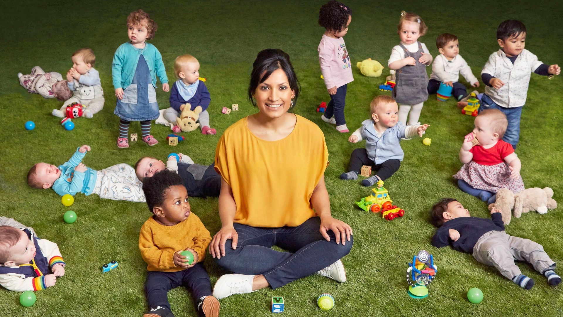 The Wonderful World of Babies background
