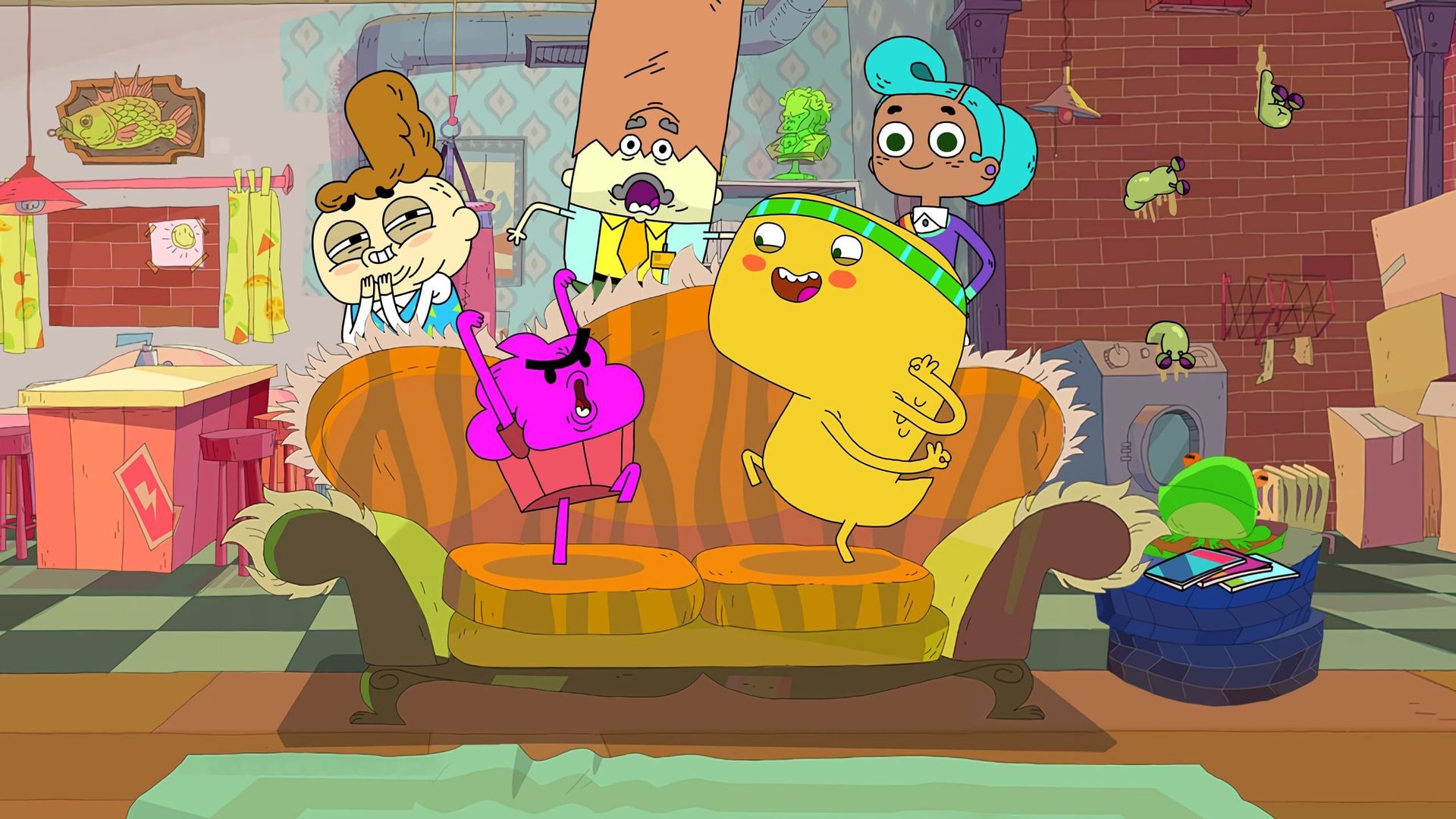 Cupcake & Dino: General Services background