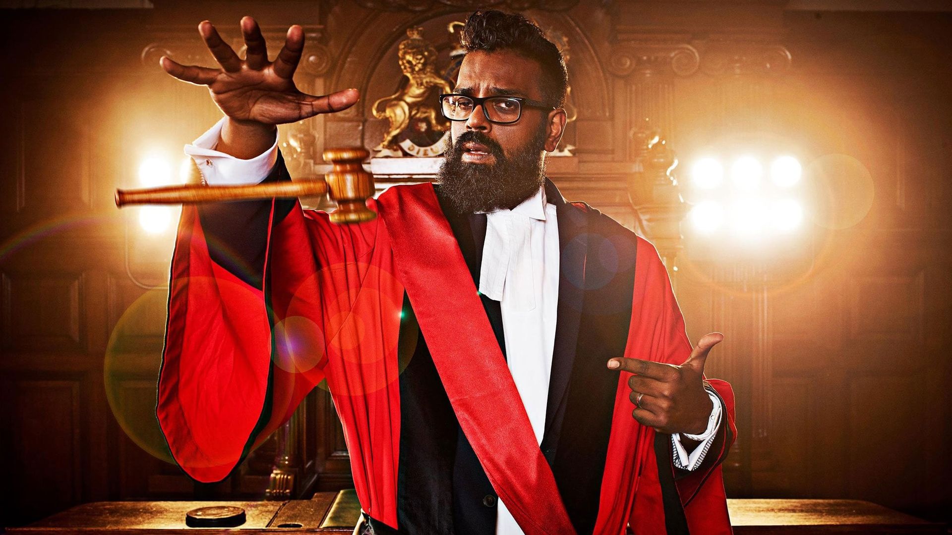 Judge Romesh background