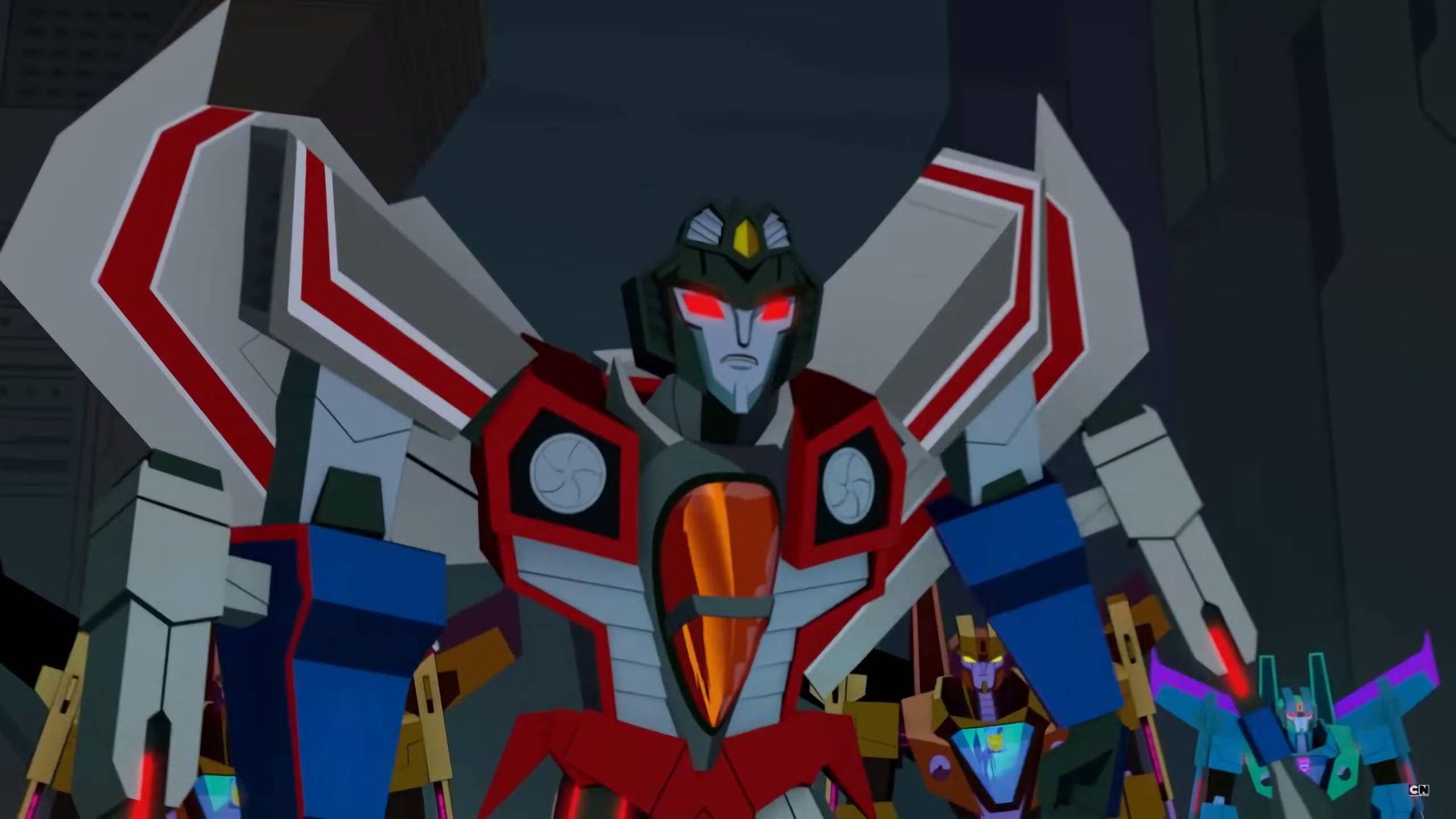 Transformers: Cyberverse background