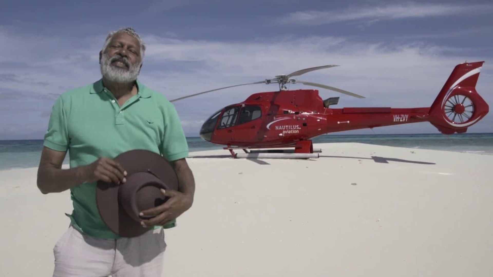 Going Places with Ernie Dingo background
