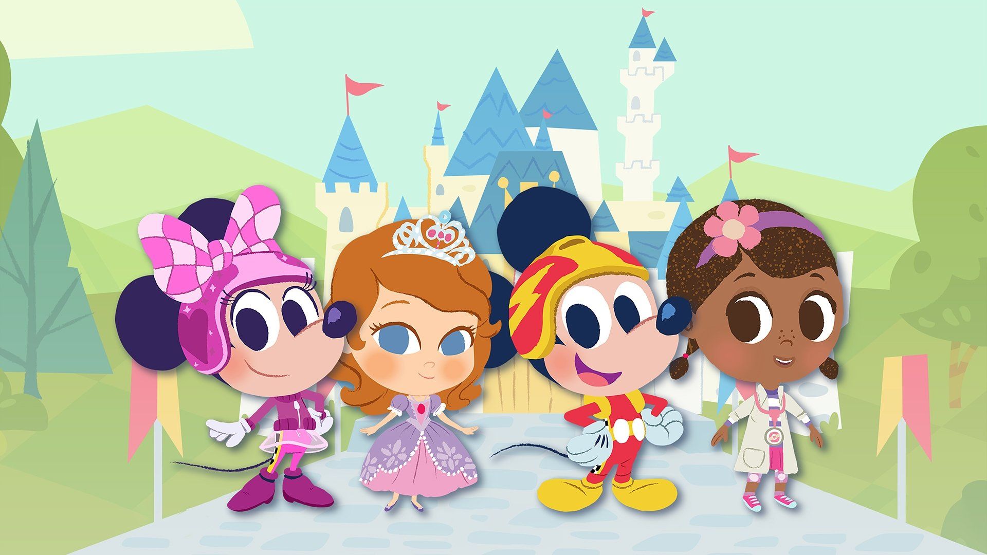 Disney Junior Music Nursery Rhymes background