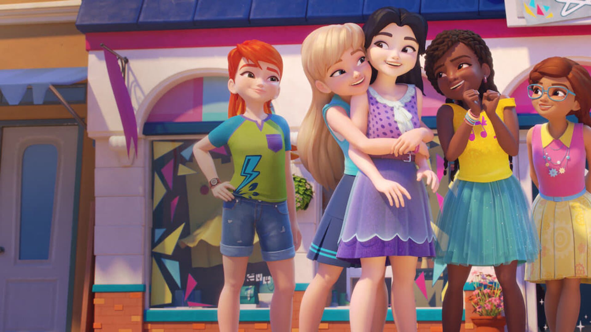 Lego Friends: Girls on A Mission background