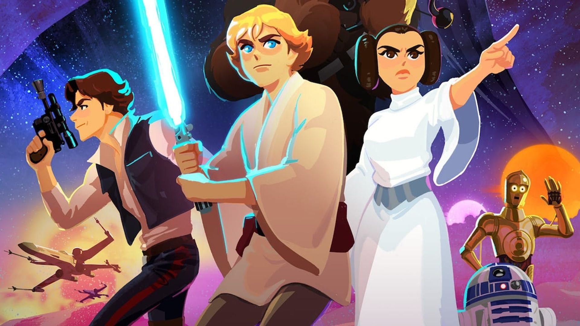 Star Wars Galaxy of Adventures background