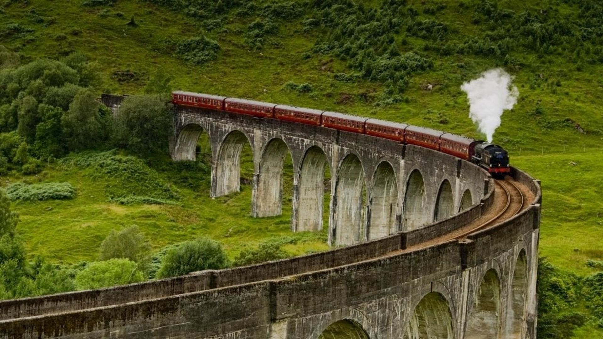 How Trains Changed The World background