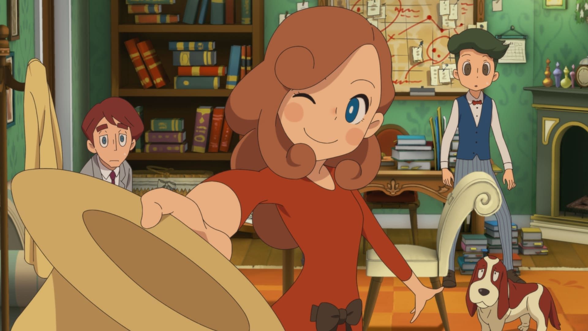 Layton Mystery Tanteisha: Katori no Nazotoki File background