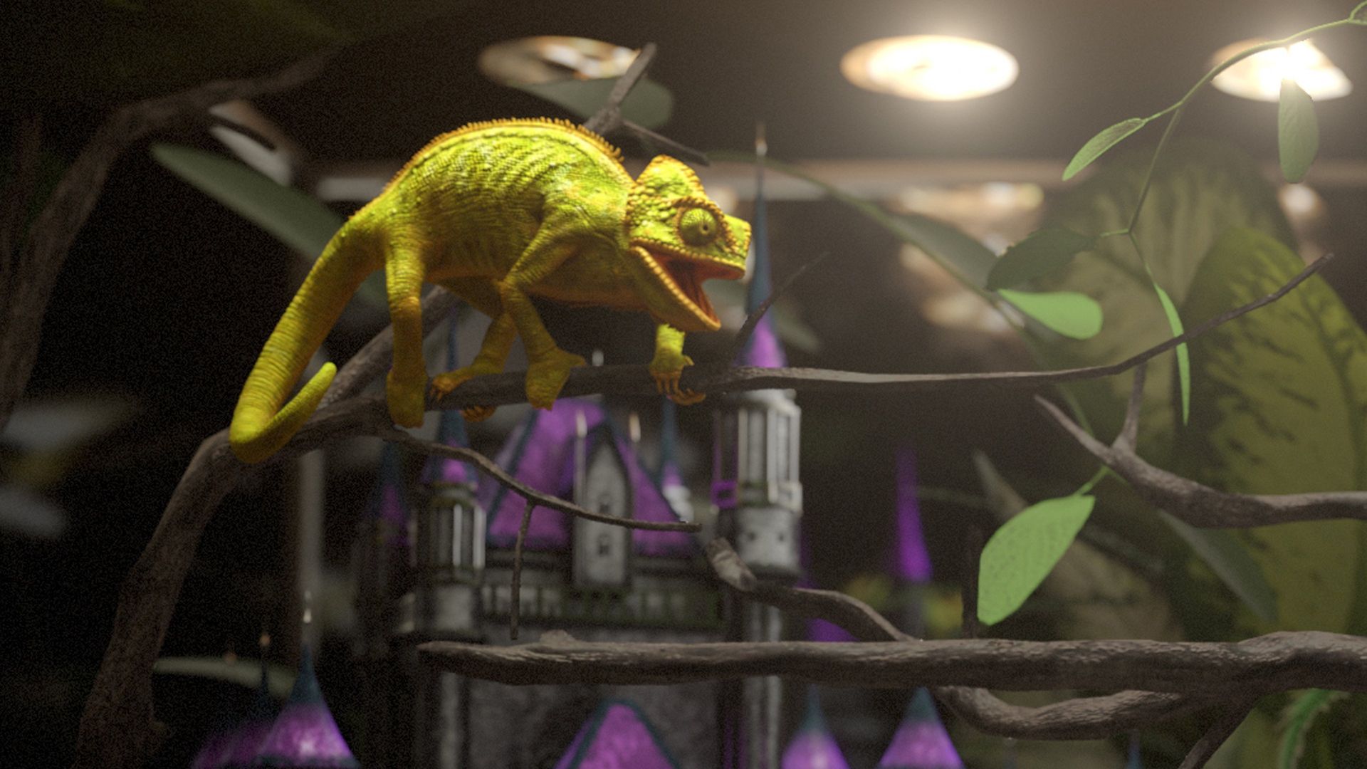 Scaled background