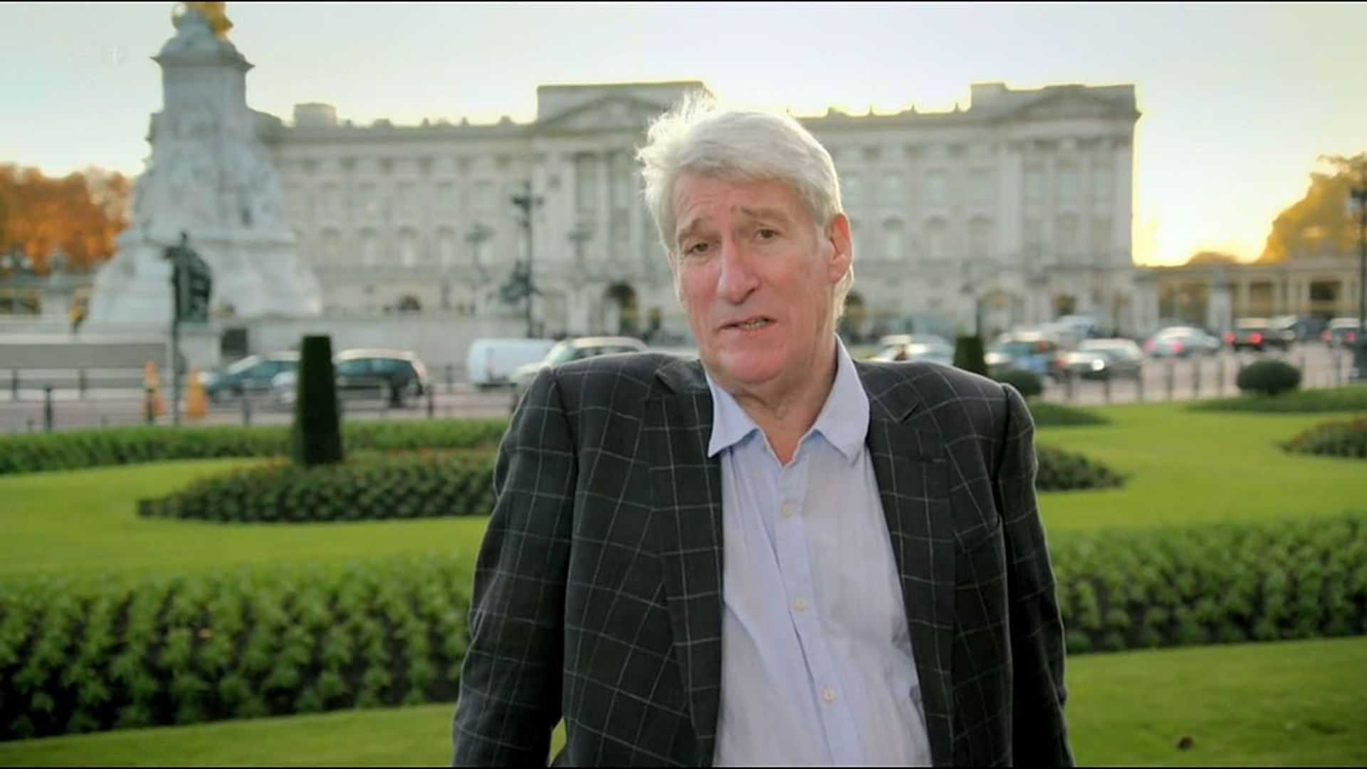 Paxman on the Queen's Children background