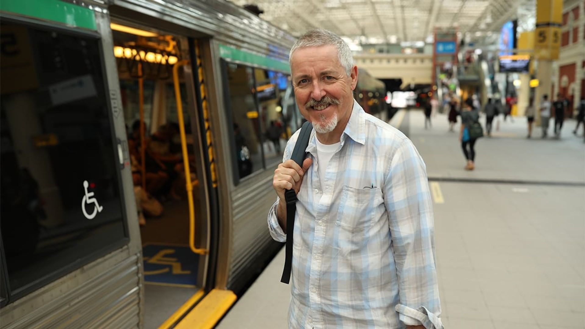 Griff Off the Rails: Down Under background