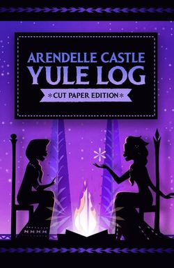 Arendelle Castle Yule Log: Cut Paper Edition
