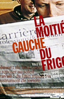 La moitié gauche du frigo
