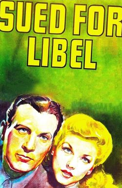Sued for Libel