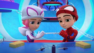 Episode 22 Freeze! It's Team Spidey/A Sticky Situation