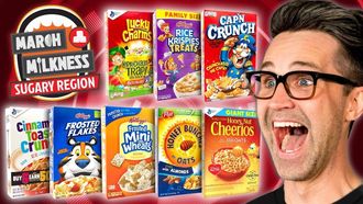 Episode 56 March Milkness Taste Test: Sugary Cereals
