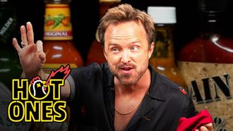 Episode 1 Aaron Paul Gets Broken Bad While Eating Spicy Wings