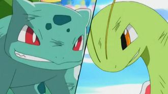 Episode 59 Meganium vs Fushigidane! Spirit of the Grass Types!