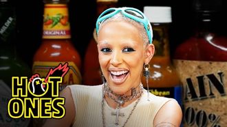 Episode 4 Doja Cat Is Doing Great While Eating Spicy Wings