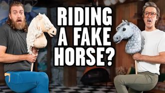 Episode 56 We Try Hobby Horsing