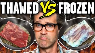 Episode 100 Cooked From Thawed vs Frozen Taste Test