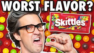 Episode 15 What's The Worst Skittles Flavor? (Cornhole Game)