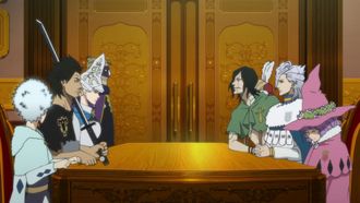 Episode 38 The Magic Knights Captain Conference