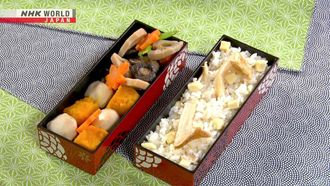 Episode 10 Koyadofu and Chicken Teriyaki Bento & Koyadofu and Matsutake Rice Bento