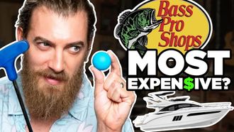 Episode 42 What's The Most Expensive Item At Bass Pro Shops? (Mini Golf Game)