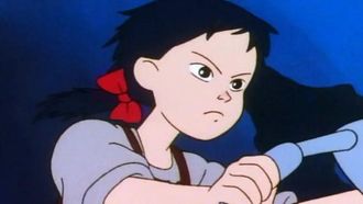 Episode 24 Osoroshii kuro manto no shûdan to nazo no bishôjo!