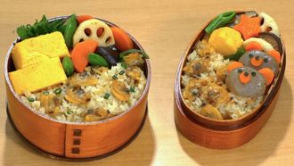 Episode 19 Tonteki Bento & Clam Rice Bento