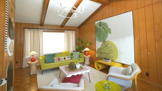 Episode 3 Wood Living Room Makeover