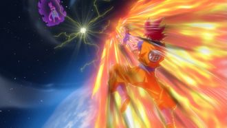 Episode 13 Gokû yo, Sûpâ Saija-jin Goddo o koete yuke!