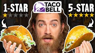 Episode 23 1 Star vs. 5 Star Taco Bell Taste Test