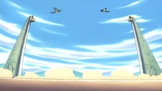 Episode 45 Hiwamaki Gym! Battle in the Sky!
