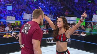 Episode 26 AJ named special guest referee of the WWE Title Match at Money in the Bank
