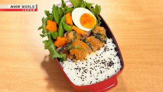 Episode 9 Maple-miso Chicken Bento & Maple-mustard Pork Bento