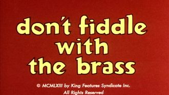 Episode 8 Don't Fiddle with the Brass