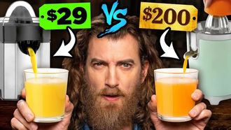 Episode 57 $29 vs. $200 Juicer Taste Test
