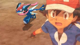 Episode 35 Decisive Rival Battle! Satoshi Gekkouga VS Mega Jukain!!