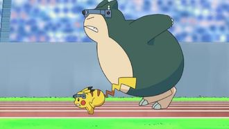 Episode 3 Get Fired Up, Kabigon! King of the Pokéthlon!!