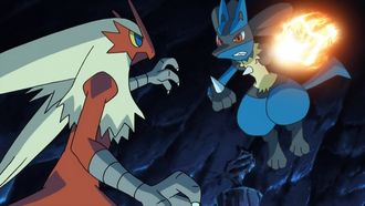 Episode 30 Corni and Lucario! The Secret of Mega Evolution!!