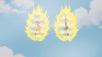 Episode 49 Mirai kara no messêji Gokû burakku shûrai!