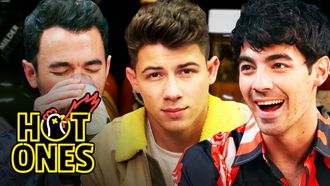 Episode 1 The Jonas Brothers Burn Up While Eating Spicy Wings