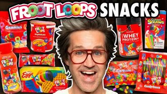 Episode 102 We Tried EVERY Froot Loops Snack