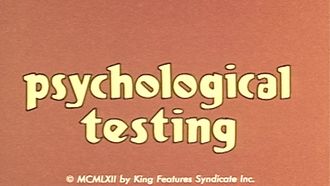 Episode 4 Psychological Testing