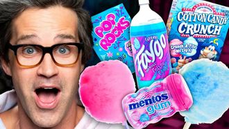 Episode 25 What's The Best Cotton Candy Snack? Taste Test