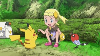 Episode 4 Pikachu and Dedenne! Cheek Rub!!
