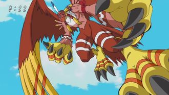Episode 13 The Crimson Wings Garudamon