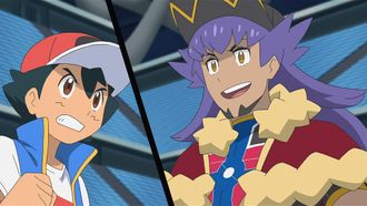 Episode 13 Ash VS Leon! The Path to Power!!