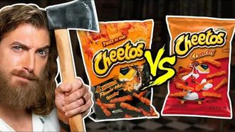 Episode 29 Extreme vs Original Snacks Taste Test (Axe Throwing Game)